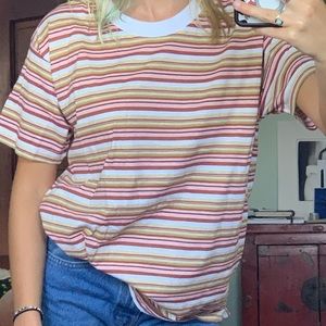 Urban outfitters striped t-shirt
